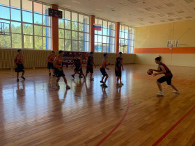 Открытое первенство г. Саянска по баскетболу.